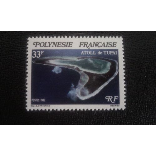 Timbre Polynesie Francaise Yt 187 Îles Polynésiennes Tupai 1982