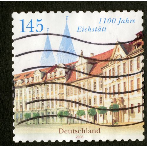 Timbre Oblitéré Deutschland, 1100 Jahre Eichstätt, 2008, 145