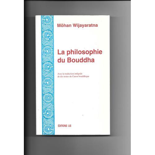 La Philosophie Du Bouddha