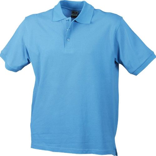 Polo Enfant Manches Courtes Jn070k - Bleu Aqua