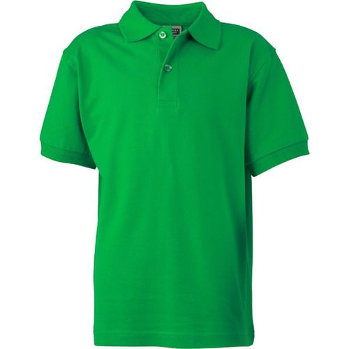 Polo Enfant Manches Courtes Jn070k - Vert Foug?Re