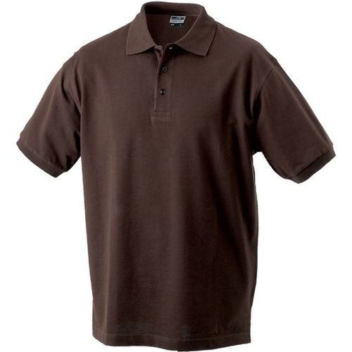 Polo Enfant Manches Courtes Jn070k - Marron
