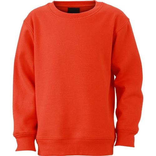 Sweat Enfant Manches Longues Jn040k - Rouge Grenadine