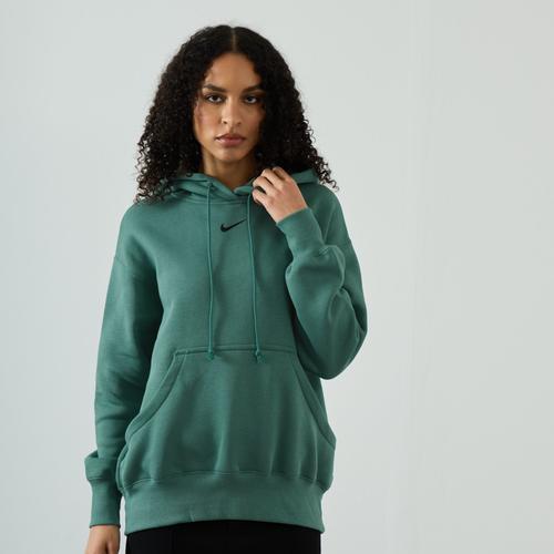 Hoodie Phoenix Long Oversized Vert/Noir