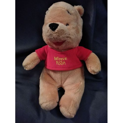 Doudou Winnie The Pooh Orange Tee Shirt Rouge Disney Nicotoy