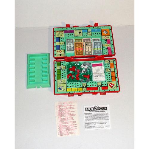 Mini Monopoly Voyage Parker Valise Portable
