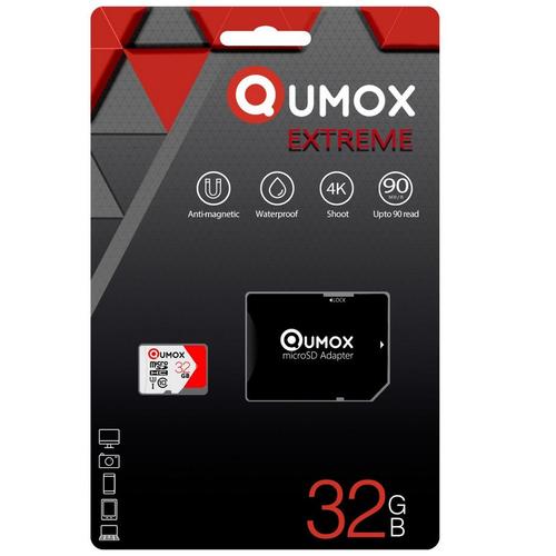 Qumox Extreme carte mémoire micro SD 32Go SDHC classe 10 UHS-I 80Mo/s Retail
