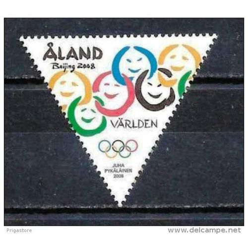 Aland 2008 Jeux Olympiques De Pékin Yvert N° 295 Neuf
