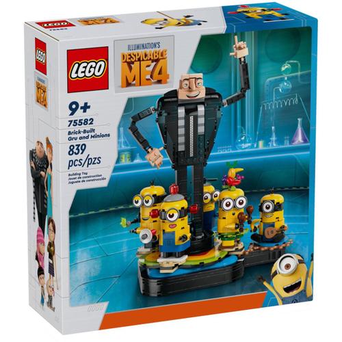 Lego Moi, Moche Et Méchant - Gru Et Les Minions En Briques - 75582