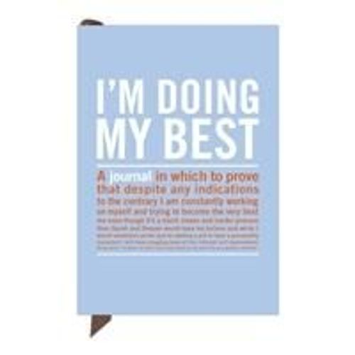 Knock Knock I`M Doing My Best Mini Inner Truth Journal