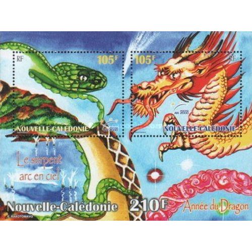 Nouvelle-Calédonie 2000- Bloc "Année Du Dragon"