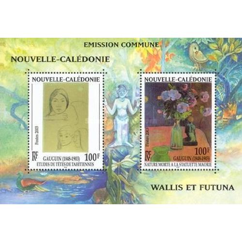 Nouvelle-Calédonie - Bloc-Feuillet N° 28 - Emission Commune Avec Wallis Et Futuna