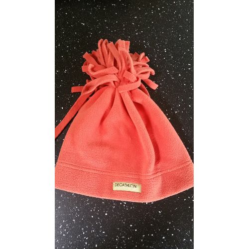 Bonnet Décathlon Orange 3/4 Ans Polaire