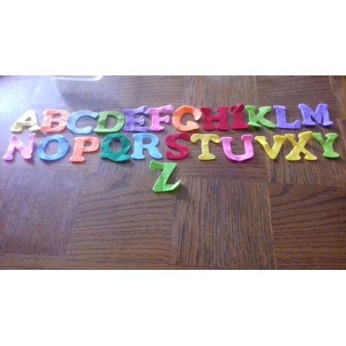 Lettres Alphabétiques En Feutrine
