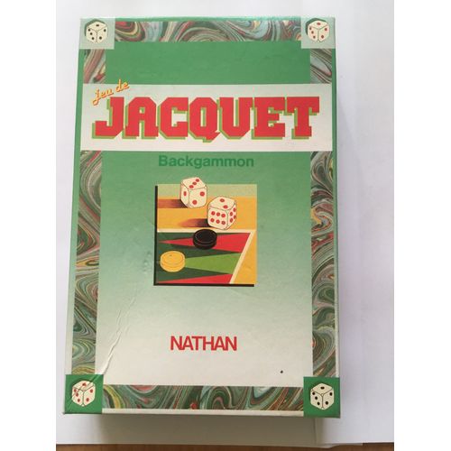 Jeu De Jacquet Backgammon Nathan 1983