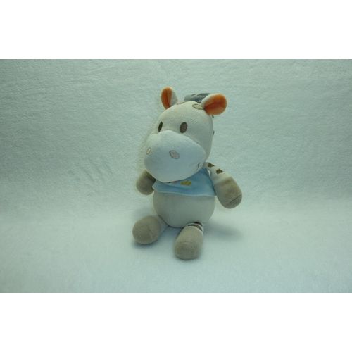 DOUDOU ZEBRE PELUCHE 25 CM ENVIRON NEUF SANS ETIQUETTE BOUTIQUE KIABI CREATIVTOYS