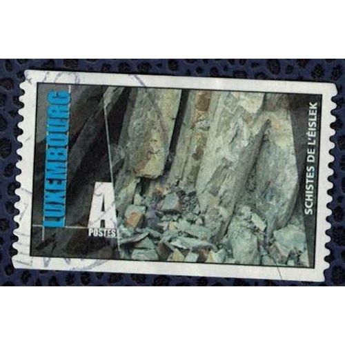 Luxembourg 2005 Oblitéré Used Géologie Schistes De L'eislek