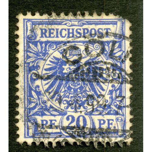 Timbre Oblitéré Reichspost, 20 Pf