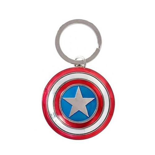 Porte clé avengers 2 captain america bouclier metallique