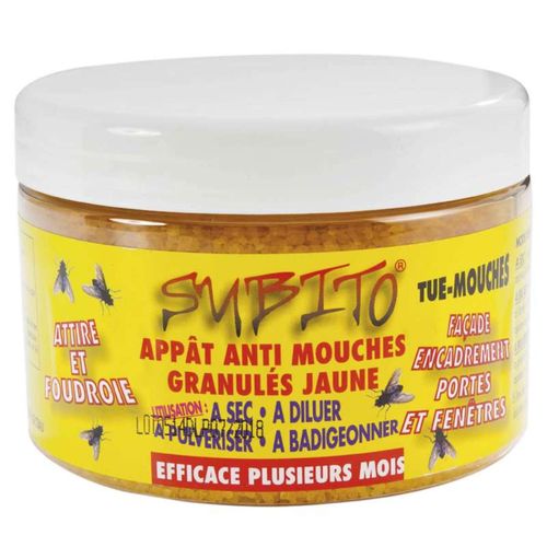 Appât Mouche Granule Jaune 250g Subito