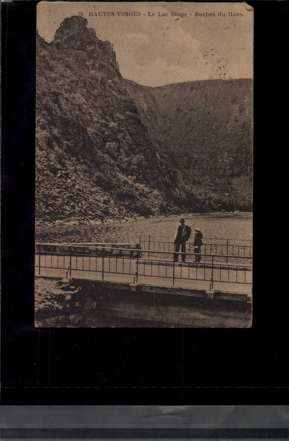 Carte Postale Hautes Vosges. Lac Blanc Et Roches Du Hans En L'état Sur Les Photos