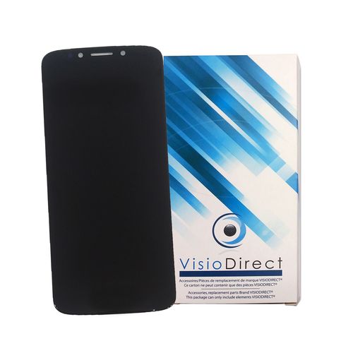 Ecran Complet Pour Motorola Moto G6 Play Noir 5.7" Téléphone Portable Vitre Tactile + Lcd