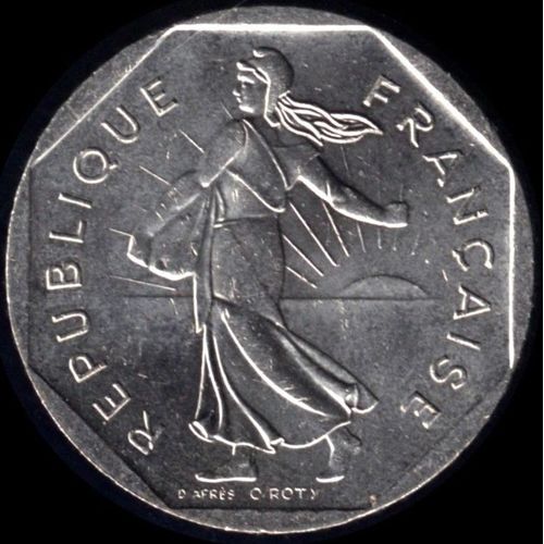 Pièce De Monnaie 2 Francs - France - 1996