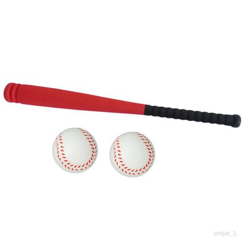 Jouet De Baseball Sportif, Bon Pour Les Activités De Voyage, Balançoire, Rouge 64cm