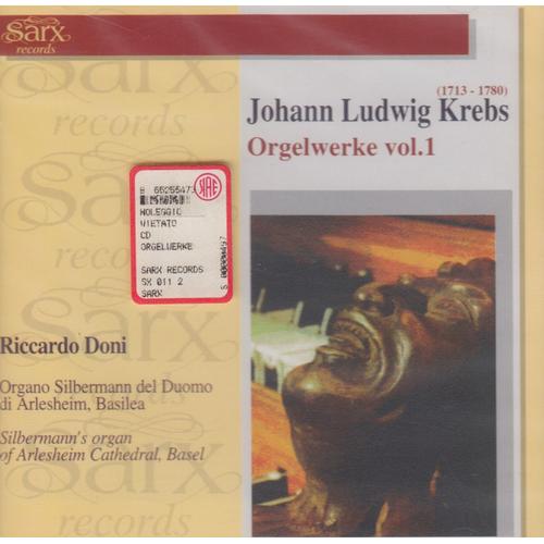 Johann Ludwig Krebs Orgelwerke Vol.1