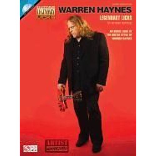 Warren Haynes Legendary Licks [With Cd (Audio)]
