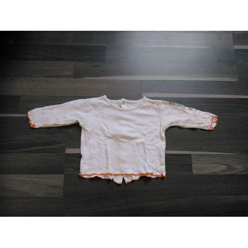 T-Shirt Blanc Cassé 9 Mois