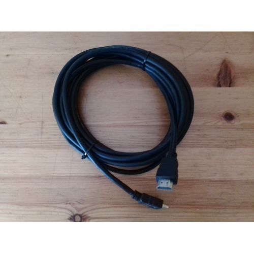 Câble HDMI 5 mêtres, avec Câble VGA-VGA male