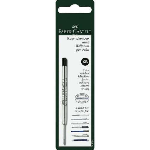 Faber-Castell Blister Recharge Stylo-Bille Xb - Noir