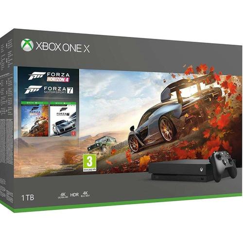 Xbox One X 1to + Forza Horizon 4 + Forza Motorsport 7