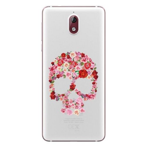 Coque Nokia 3.1 2018 Mort 37 Fleur Shabby Liberty Rose Transparente