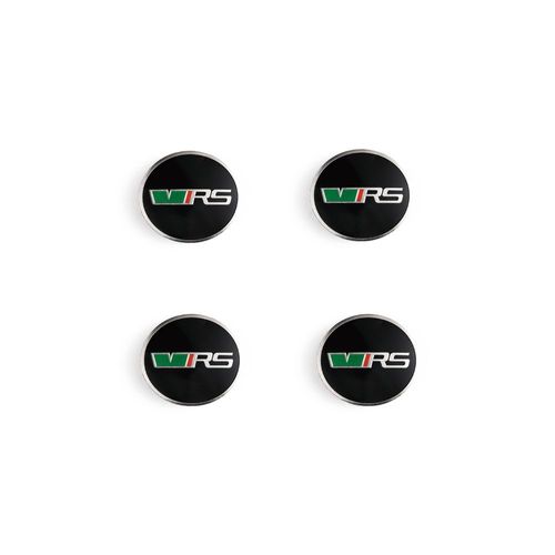 Lot De 4 Cache Moyeux Pour Skoda Vrs Sport 56 Mm De Centre Jante