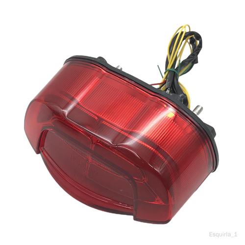 Feu Arrière De Frein À Led, Clignotant Intégré Pour , Composant Rouge