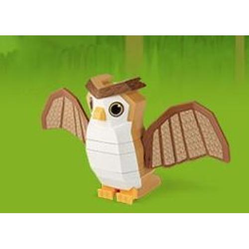 Figurine Les Animaux À Construire - Le Hibou - Happy Meal - Mcdo 2017