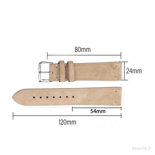 Bracelet De Montre Décoratif, Accessoires De Remplacement, Bracelet De 24mm Beige