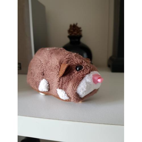 Peluche Interactive Zhu Zhu Pets - Scoodles - Marron - 11 Cm