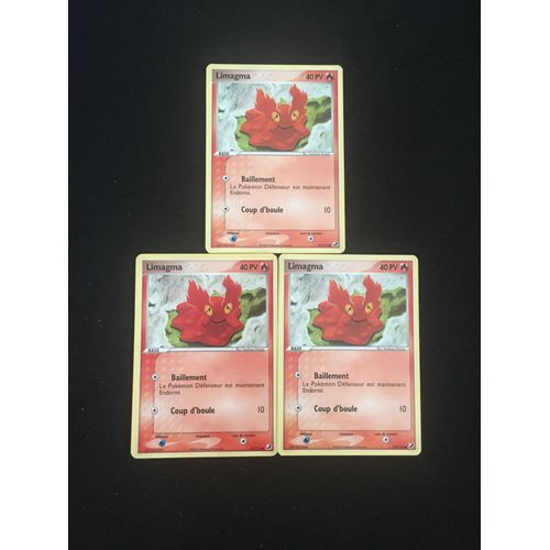 3x Limagma (Pokemon)