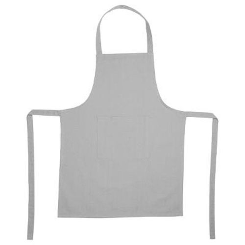 Tablier De Cuisine "Coton" 80cm Gris Clair