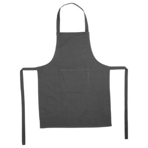 Tablier De Cuisine "Coton" 80cm Gris Foncé