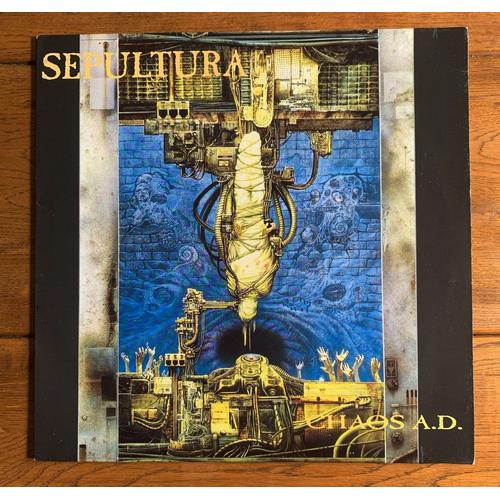 Sepultura - Chaos Ad - Vinyle 33t - Original De 1993