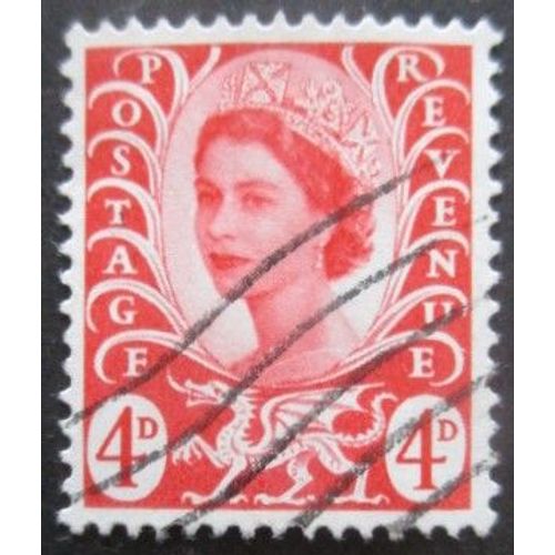 Royaume-Uni N°527 Sans Filigrane Oblitéré
