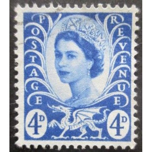 Royaume-Uni N°519 Sans Filigrane Oblitéré