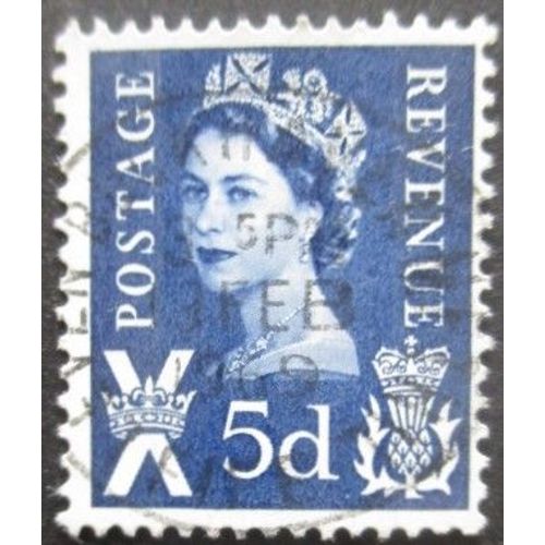 Royaume-Uni N°534 Sans Filigrane Oblitéré