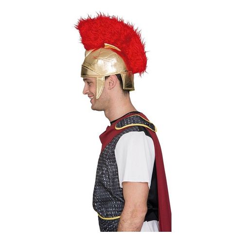 Casque De Soldat Romain En Tissu (Taille Unique Adulte)