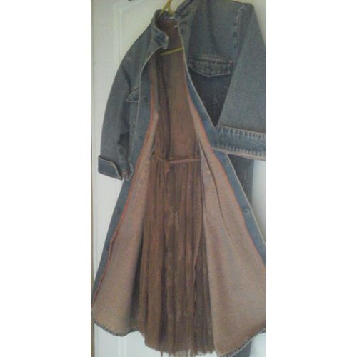 Robe Chemise Jean Bleu T 38
