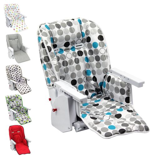Housse D'assise Pour Chaise Haute Bébé Enfant Gamme Ptit - Ptit Chou - Monsieur Bébé